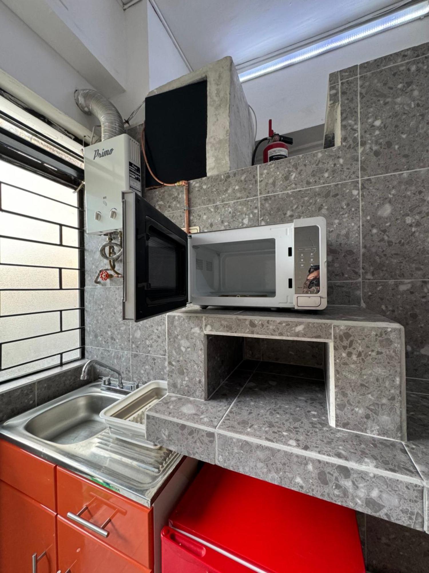 Loft Equipado Barato Con Mini Desayunador Centrico Mexico By Eksteriør billede